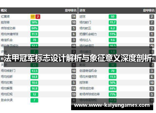 法甲冠军标志设计解析与象征意义深度剖析